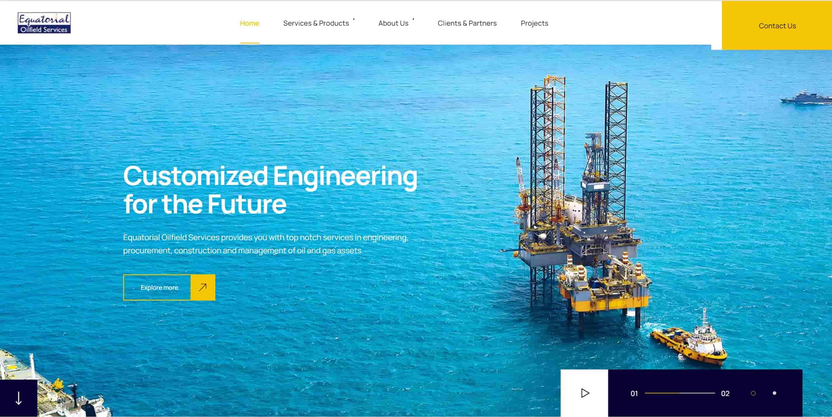 Equatorial OS screenshot